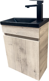 МЕБЕЛ ЗА БАНЯ MINI 43 HALIFAXBLACK