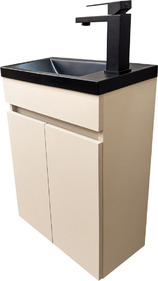 МЕБЕЛ ЗА БАНЯ MINI 43 LATE BLACK