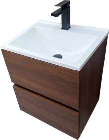 PVC МЕБЕЛ ЗА БАНЯ TAORMINA 50 CHERRY W