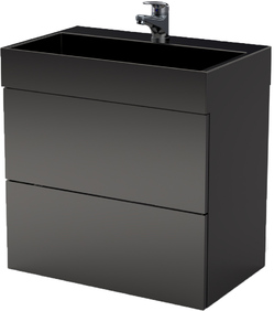 PVC МЕБЕЛ ЗА БАНЯ MATERA 60 BLACK