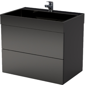 PVC МЕБЕЛ ЗА БАНЯ FLORENCE 70 BLACK