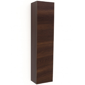 Колона за баня от ПВЦ водоустойчива тъмно дървесен цвят Venge