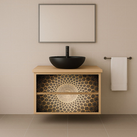 Мебел за баня от ПВЦ