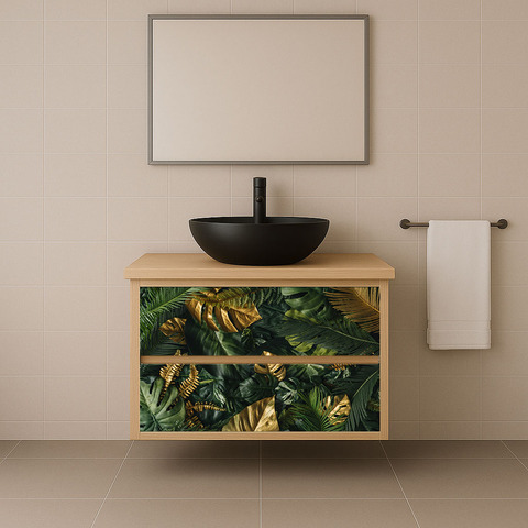 Мебел за баня от ПВЦ