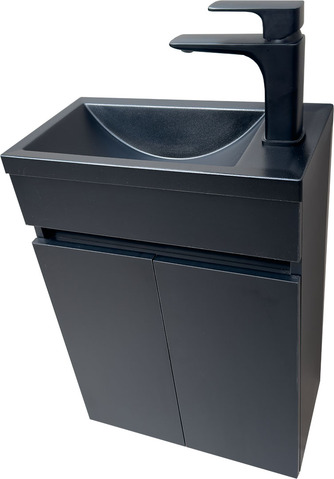 МЕБЕЛ ЗА БАНЯ MINI 43 BLACK