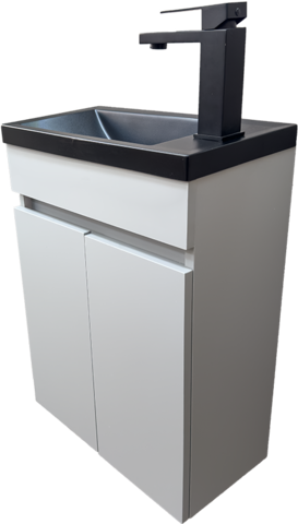 МЕБЕЛ ЗА БАНЯ MINI 43 GRAY BLACK
