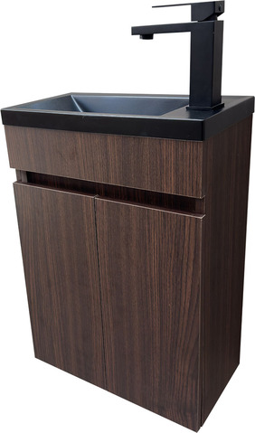 МЕБЕЛ ЗА БАНЯ MINI 43 VENGE BLACK