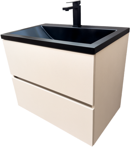 Мебел за баня Mila 70 Late Black
