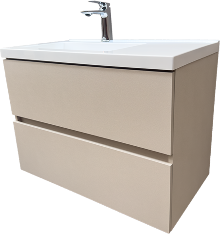PVC МЕБЕЛ ЗА БАНЯ PORTO L 80 LATTE W
