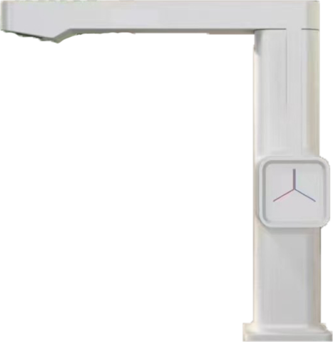 Бял смесител за мивка Blandini Yukon S White