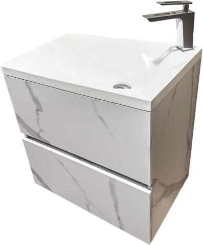 PVC МЕБЕЛ ЗА БАНЯ DIAMANTE 60 Marble 