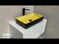 Цветна мивка за баня Densi Yellow