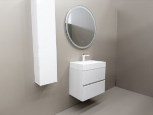 Влаго и водоустойчив ПВЦ шкаф за баня Matera 60 W
