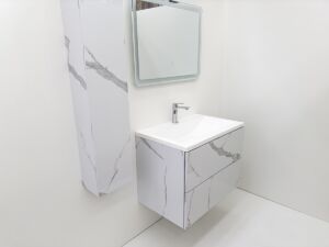 PVC МЕБЕЛ ЗА БАНЯ Napoli 80 Marble W