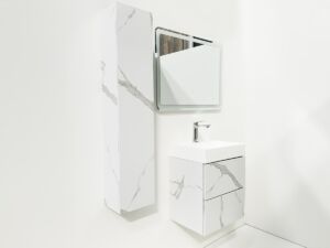 PVC МЕБЕЛ ЗА БАНЯ Tito 50 Marble W