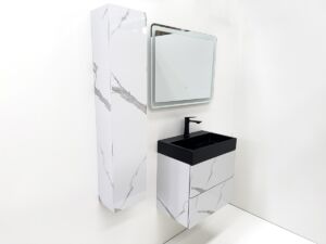 PVC МЕБЕЛ ЗА БАНЯ Matera 60 Marble B