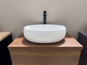 Висок смесител за баня Blandini Terion L Black