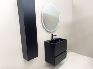 PVC МЕБЕЛ ЗА БАНЯ MATERA 60 BLACK