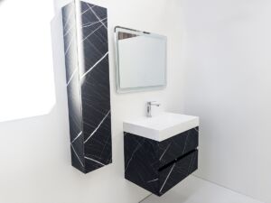 PVC МЕБЕЛ ЗА БАНЯ Florence 70 Noir W