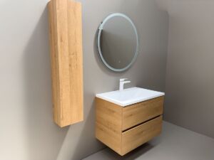 PVC МЕБЕЛ ЗА БАНЯ Napoli 80 OAK CORBRIDGE W