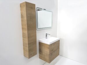 PVC МЕБЕЛ ЗА БАНЯ FORLI 60 OAK W