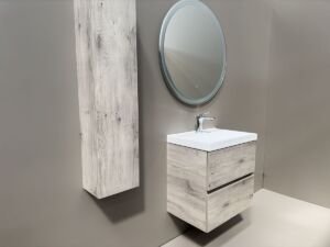 PVC МЕБЕЛ ЗА БАНЯ FORLI 60 White Halifax W