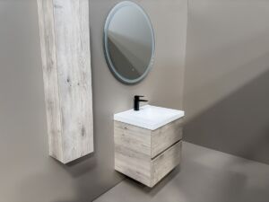 Дървесен шкаф за баня 60см Cremona Halifax W