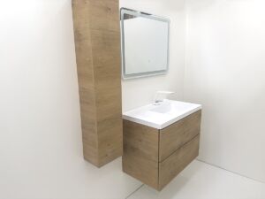 PVC МЕБЕЛ ЗА БАНЯ Porto R 80 OAK W