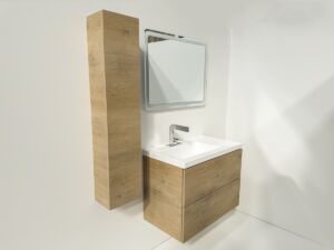 PVC МЕБЕЛ ЗА БАНЯ Porto L 80 OAK W