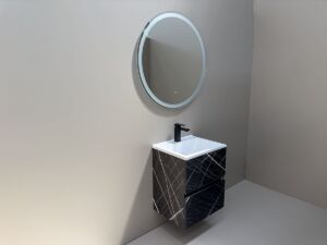 PVC МЕБЕЛ ЗА БАНЯ TAORMINA 50 NOIR W