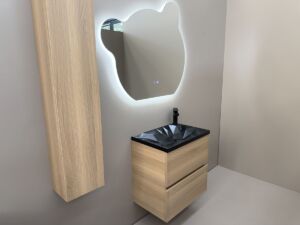 PVC МЕБЕЛ ЗА БАНЯ DIAMANTE 60 ARLINGTON BLACK