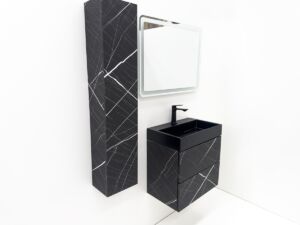 PVC МЕБЕЛ ЗА БАНЯ Matera 60 Noir B