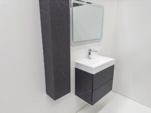 PVC МЕБЕЛ ЗА БАНЯ Matera 60 Concrete W
