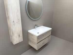 PVC МЕБЕЛ ЗА БАНЯ Porto L 80 HALIFAX W