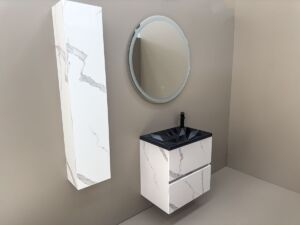 PVC МЕБЕЛ ЗА БАНЯ DIAMANTE 60 Marble B