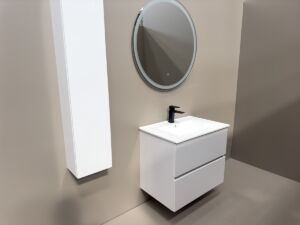 PVC МЕБЕЛ ЗА БАНЯ BERGAMO WHITE 50, 60, 70, 80