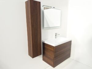PVC МЕБЕЛ ЗА БАНЯ Porto R 80 Cherry W