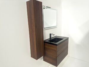 PVC МЕБЕЛ ЗА БАНЯ Porto L 80 Cherry B
