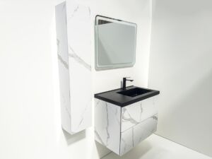 PVC МЕБЕЛ ЗА БАНЯ Porto R 80 Marble B