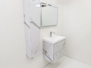 PVC МЕБЕЛ ЗА БАНЯ FORLI 60 Marble W