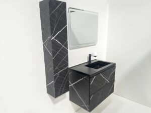 PVC МЕБЕЛ ЗА БАНЯ Porto R 80 Noir B