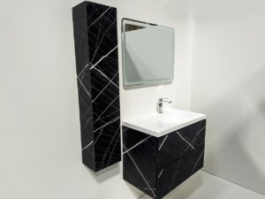 PVC МЕБЕЛ ЗА БАНЯ Porto R 80 Noir W