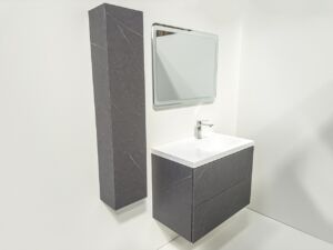 PVC МЕБЕЛ ЗА БАНЯ Porto R 80 Concrete W