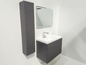 PVC МЕБЕЛ ЗА БАНЯ Porto L 80 Concrete W