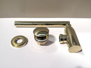 Златен клик сифон Gold комплект