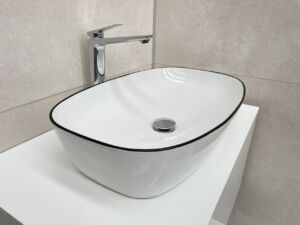 Мивка за баня Alen 60 Black Edge