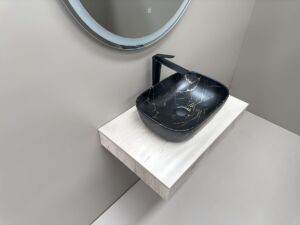 ПВЦ плот за мивка тип купа халифакс 50х40