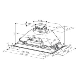 Аспиратор Faber Inca Smart HC