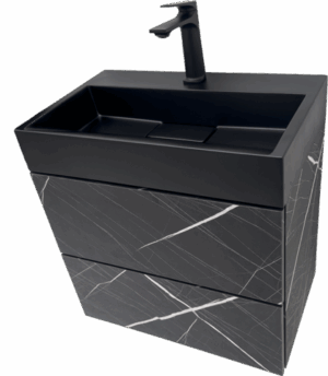 PVC МЕБЕЛ ЗА БАНЯ Matera 60 Noir W