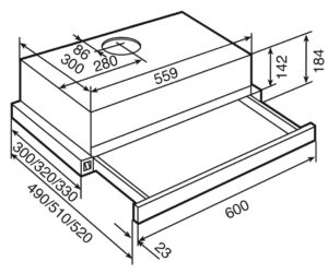 Аспиратор Teka CNL 6415 ИНОКС 40436810